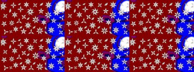 Ultraviyole kumaş deseni. Çizim kalıbı. Organik motif arka planı. Raster illüstrasyonu.