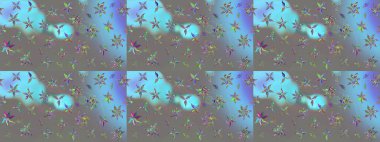 Güzel kumaş deseni. Çiçek arkaplan. Çizim raster deseni.