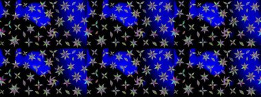 Güzel kumaş deseni. Raster suluboya deseni, narin çiçekler, siyah çiçekler, tebrik kartı şablonu..