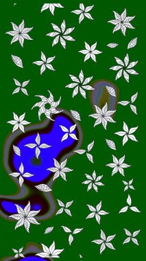 Şekil verilmiş çiçeklerle eskiz deseni. Süslü zentangle çizim dokusu, soyut çiçeklerle süslenmiş. Çiçek deseni duvar kağıdı, şablon dolguları ve web sayfası arkaplanı için kullanılabilir.