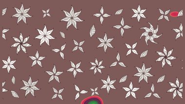 Kartlar, davetiyeler, tarih kartları ve daha fazlası için kullanılabilir. Büyük bir çiçek boyası seti. Raster şirin suluboya çiçek deseni çizimi.