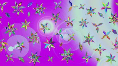 Hoş bir çiçek geçmişi var. Küçük bir çiçekte eskiz deseni. Raster illüstrasyonu. Güzel kumaş deseni.