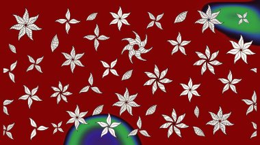 Güzel eskiz şekli. Güzel kumaş deseni. Yazdır. Renkli Yaz Temalı eskiz kalıbı. Düz Çiçek Elementleri Tasarımı. Raster çiçekli arka plan.