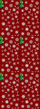 Patlayan çiçekler soyut olarak yerleştirilmiş. Raster deseni. Kibarca, kırmızı renkte bahar çiçekleri. Raster illüstrasyonu.