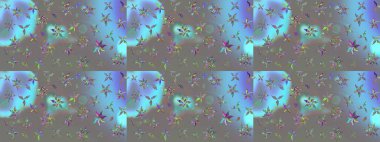 Raster stili kumaş deseni. Çiçekler suluboya çizim deseni.