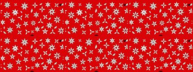 Raster illüstrasyonu. Kırmızı renklerde. Taslak dekoratif arka plan, çiçek mandala. Çiçek..