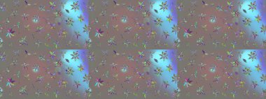 Modern gelişim, gri raster arka plan duvar kağıdı çizimi, klasik çizgi, desenli desenli çiçekler, çiçekli süsler. Çiçekli el çizimi çizimi deseni.