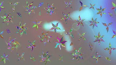 Raster. Güzel suluboya çiçekler, parlak resimler ilham verici çiçek desenli eskiz arka planı..