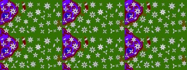 Renkli Bahar Teması eskiz kalıbı. Düz Çiçek Elementleri Tasarımı. Raster..