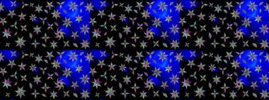 Tekstil, kumaş, kapaklar, duvar kağıtları, baskı, naylon, koleksiyon defteri, örgü, dekupaj için güzel bir eskiz. Millefleur 'lar. Küçük siyah çiçekli oldukça eski bir besin torbası deseni..