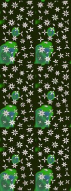 Taşralı şıklığı. Özgürlük stili Millefleur 'lar. Tekstil, duvar kâğıdı, kapaklar, yüzey, baskı, hediye paketi, hatıra defteri, dekupaj. Küçük yabani çiçeklerdeki halk modelini çiz..