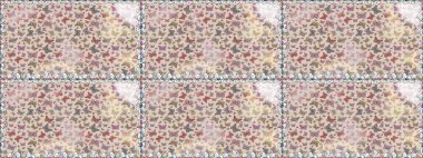 Renkli kelebeklerin kusursuz arka planı. Gri ve nötr arkaplan üzerine dekorasyon. Raster illüstrasyonu.