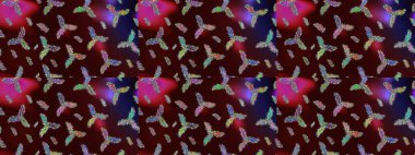 Düz dizayn. Raster illüstrasyonu. Kar tanesi ikonu, izole edilmiş. Renkli arka planda kar taneleri. Raster kar tanesi simgesi.