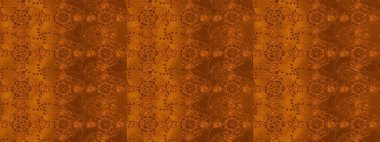 Kızılderili desenli desenli desenli şal deseni. Etnik Mandala süsü. Raster Henna dövme stili. Tekstil, tebrik kartı, boyama kitabı, telefon kılıfı baskısı için kullanılabilir.