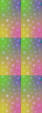 Klasik çiçekler. El çizimi, soyut ve süslü elementler. Yaz çiçekleri teması. Tarafsız renkler. Suluboya resim taklit Raster illüstrasyonu.