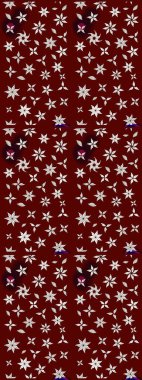 Güzel eskiz şekli. Raster çiçekli arka plan. Yazdır. Güzel kumaş deseni. Renkli Yaz Temalı eskiz kalıbı. Düz Çiçek Elementleri Tasarımı.