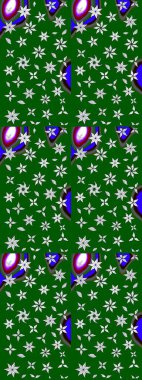 Suluboya desenli çiçek deseni. Dekorasyon ve tasarım için güzel bir desen. Moda baskısı. Çiçeğin suluboya çizimlerinin mükemmel deseni. Ayarlanmış.