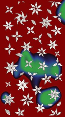 Yatak çarşafları, ceket, paket tasarımı, kumaş ve moda kavramları için tekstil baskısı. Eskiz modeli etnik tasarım. Çiçekleri, deniz kabukları, mandalaları ve suluboya efektleri olan deniz altyapısı.