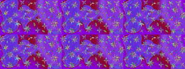 Fantezi çiçekli eskiz deseni, doğal duvar kağıdı, çiçek desenli kıvrım çizimi. Paisley el çizimi elementler. Ev dekoru.