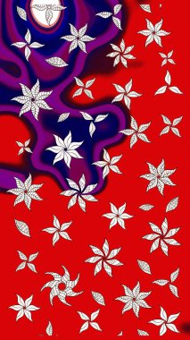 Küçük renkli çiçekler. Çiçekli bahar çiçekleri. Moda baskıları için zarif bir şablon. Küçük çiçekte güzel bir desen. Motley illüstrasyonu.