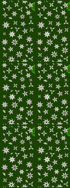 Raster illüstrasyonu. Tekstil veya kitap kapakları, imalat, duvar kağıtları, baskı, hediye paketi ve yapıştırma kitabı için çiçek eskizi geçmişi. Küçük ölçekli çiçeklerdeki basit sevimli desen.