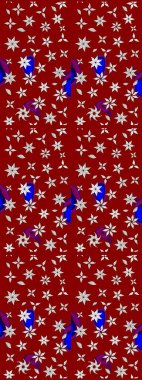 Kırmızı renkte çiçekler. El çizimi. Çiçekli eskiz deseni. Suluboya çizimi.