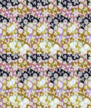 Eskiz Vintage Çiçek Deseni. Raster Kalça dokusu deseni.