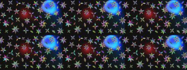 Eski usul. Raster. Tomurcukları çiçek olan sevimli bir çiçek deseni. Raster illüstrasyonu. Kumaş, tekstil, duvar kağıdı baskısı için. Taslak arkaplan.