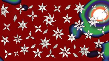 Kırmızı çiçekli, suluboya şekilli zarif bir eskiz şekli, tasarım elementleri. Düğün davetiyeleri için çiçek deseni, tebrik kartları, hatıra defteri, baskı, hediye paketi, imalat. Düzenlenebilir.