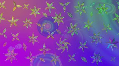 Mor renkli çiçekler. Nazikçe, güzel çiçek arkaplanı. Raster çiçek desenli ve çiçekli..