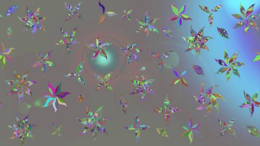 Suluboya tarzında gri renkli çiçekler. Üzerinde gri renkte çiçekler olan çiçek deseni çiz..