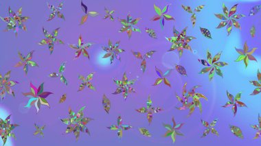 Çiçekli eskiz deseni. Suluboya çizimi. Mor renkli çiçekler. El çizimi.