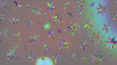 Gri renkli çiçek desenli çizimler, el yapımı papatyalar, papatyalar. Tekrar eden çiçek arkaplanı, zarif gri çiçek duvar kağıdı.