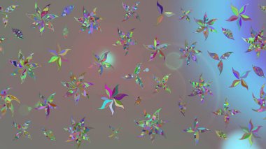 Çiçek tasarımı için inanılmaz bir kolaj cenneti tarzı. Parlak çiçekli kolaj çiçekleri gridir. Çiçekli zambaklar eskiz arka planı.