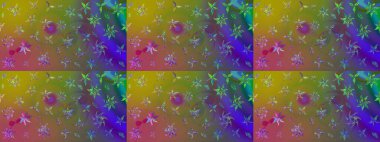 Çiçekli yeşil renkte bir çiçek deseni çiz. Suluboya tarzında yeşil renkte çiçekler.