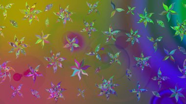 Sabıka fotoğraflarında, bebek kıyafetlerinde, duvar kâğıtlarında, paket kutularında falan kullanılabilir. Zarif, parlak ve eskiz yeşil çiçek deseni tasarımı.