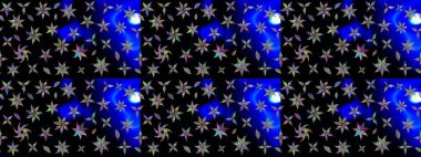 Raster resim. Çiçek desenli çiçek ve yaprakları ile. Sevimli küçük çiçek desenle.