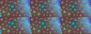 Kahverengi renkli çiçekler. Renkli Yaz Temalı eskiz kalıbı. Düz Çiçek Elementleri Tasarımı. Çiçekli retro deseni çiz.