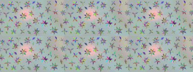 Modern gelişim, gri raster arka plan duvar kağıdı çizimi, klasik çizgi, desenli desenli çiçekler, çiçekli süsler. Çiçekli el çizimi çizimi deseni.