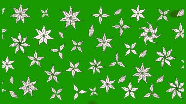 Renkli Yaz Temalı eskiz kalıbı. Modaya uygun kumaş deseni. Düz Çiçek Elementleri Tasarımı. Sevimli çiçek raster deseni.