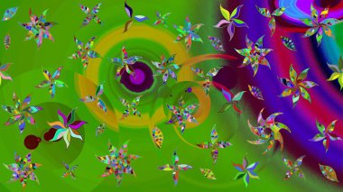 Tekstil, kumaş, kapaklar, duvar kağıtları, baskı, naylon, koleksiyon defteri, örgü, dekupaj için güzel bir eskiz. Küçük yeşil çiçeklerle oldukça kaliteli besin torbası deseni.