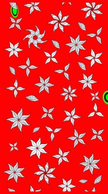 Süslü kumaş deseni. Çiçekli çiçek deseni, suluboya. Raster deseni.