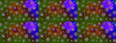 Gömlek, arka plan modelini çiz. Yeşil renkli çiçekler. Tropik çiçekler.