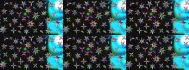 Çiçek. Raster illüstrasyonu. Taslak dekoratif arka plan, çiçek mandala. Gri renklerde.