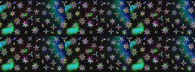 Tekstil veya kitap kapakları, imalat, duvar kağıtları, baskı, hediye paketi ve yapıştırma kitabı için çiçek eskizi geçmişi. Raster illüstrasyonu. Küçük ölçekli çiçeklerdeki basit sevimli desen.