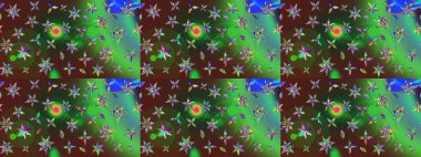 Etnik Mandala süsü. Raster Henna dövme stili. Tekstil, tebrik kartı, boyama kitabı, telefon kılıfı baskısı için kullanılabilir. Hint çiçekli desenli şal desenli..