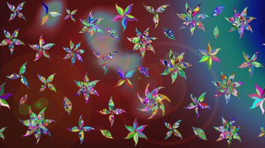 Eski model. Suluboya çizim kalıbı. Çiçeğin suluboya çizimlerinin mükemmel deseni. Moda baskısı. Dekorasyon ve tasarım için güzel desen.