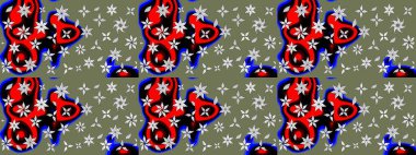 Eskiz arkaplan modeli. Vadinin yeşil renkli çiçekleri. Suluboya, elle çizilmiş. Raster - stok.