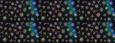 Gri çiçekli eskiz deseni, suluboya çiçek deseni, sevimli çiçek, duvar kağıdı, kart ya da kumaş için fayanslı. Raster - stok.