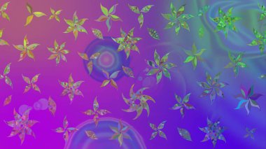 Moda baskısı. Dekorasyon ve tasarım için güzel bir desen. Çiçeğin suluboya çizimlerinin mükemmel deseni. Suluboya desenli çiçek deseni. Ayarlanmış.